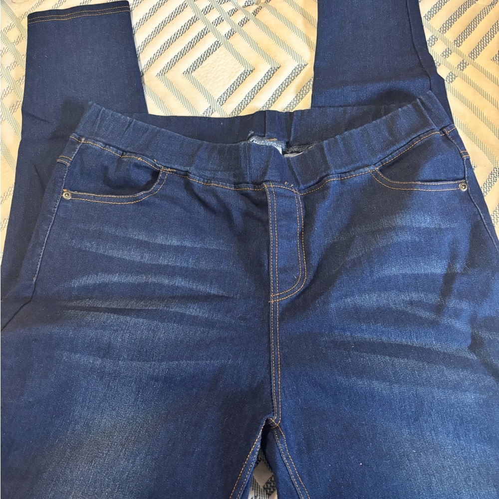 JVINI Dark Blue Women's Jeggings